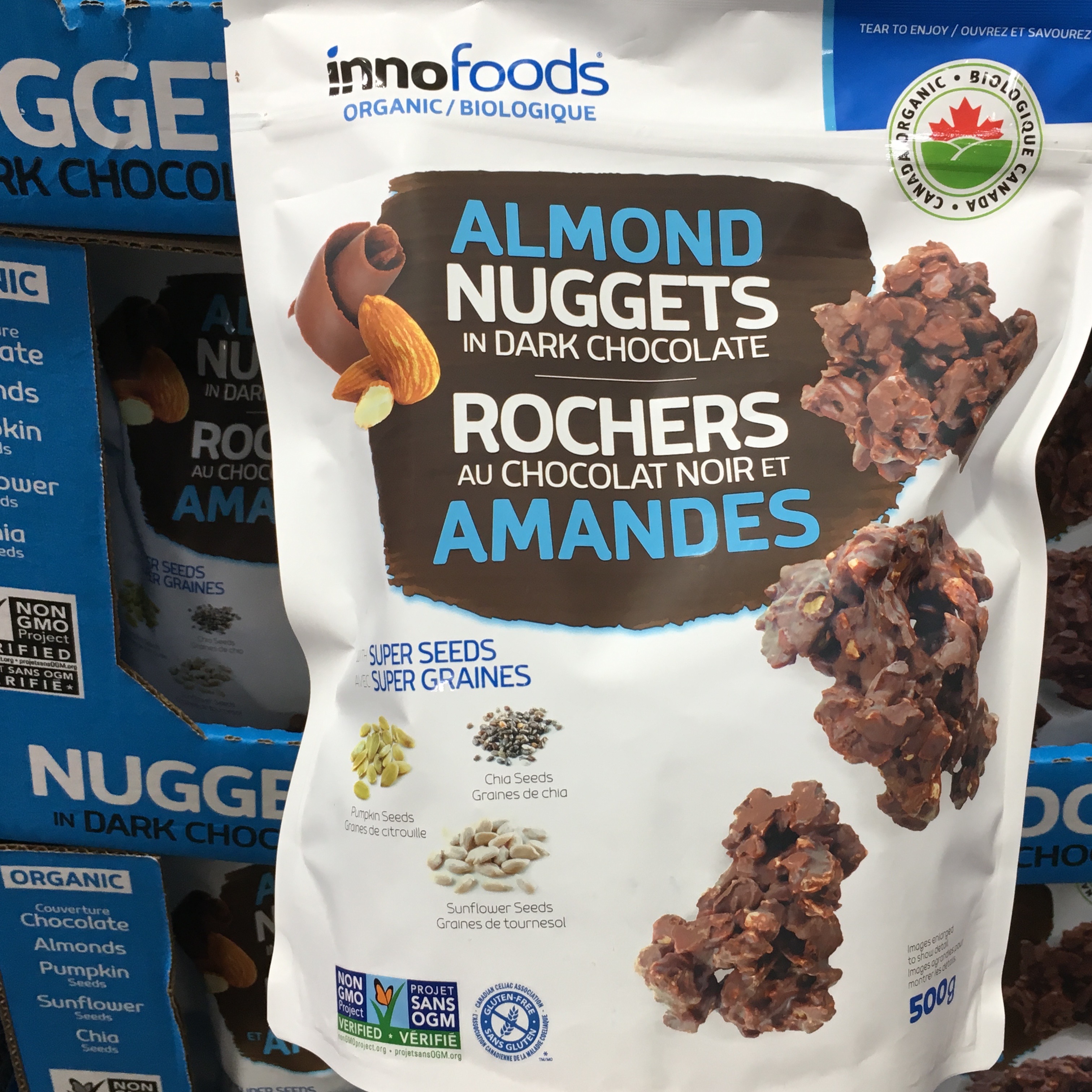 Innofoods Dark Chocolate Nuggets Nutrition Facts